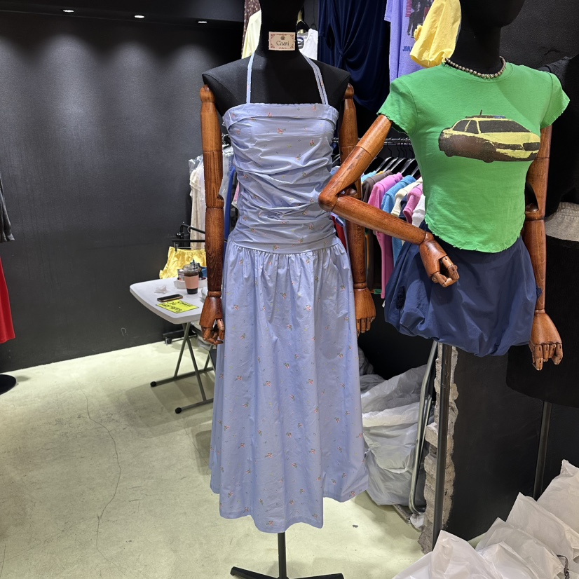 CHAVI韓國直郵女士新款26春夏職業休閑真品時尚推薦連衣裙CHAVI連衣裙