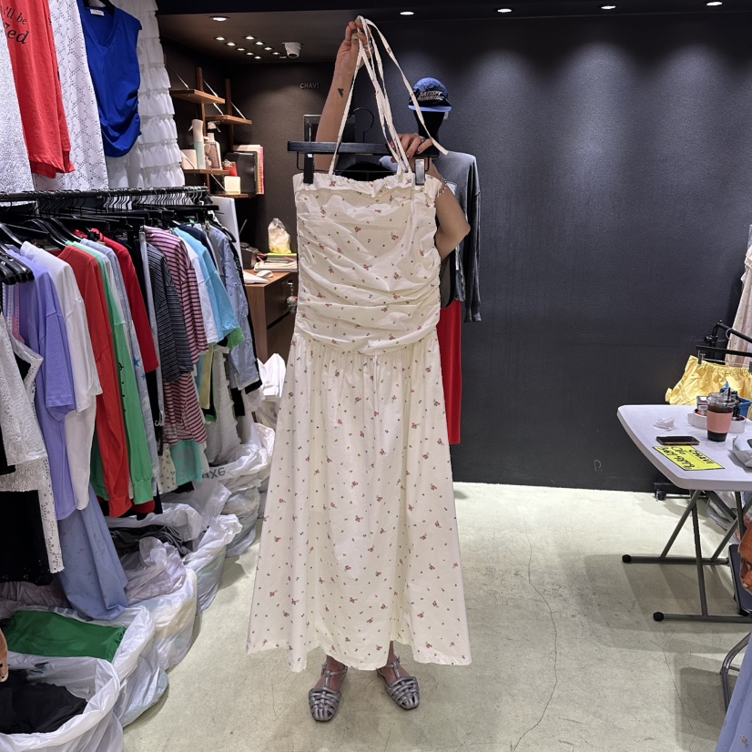 CHAVI韓國直郵女士新款26春夏職業休閑真品時尚推薦連衣裙CHAVI連衣裙圖色1