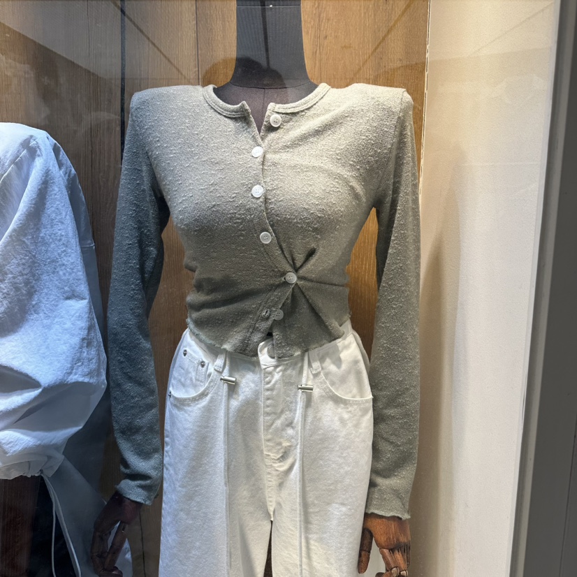 Q C東大門直郵女士新款職業推薦人氣熱賣26春夏針織衫開衫Republlc of qc針織衫圖色4