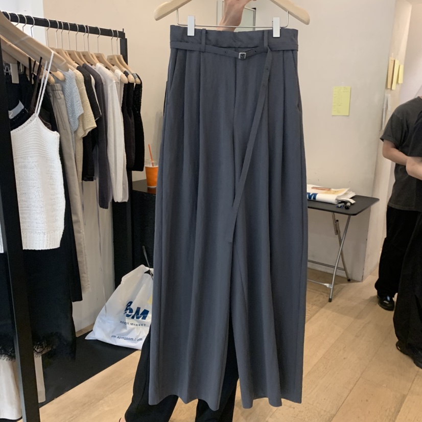 LA MAGIE FEMME東大門直郵女士新款職業時尚人氣休閑褲Lamagie Femme休閑褲圖色2