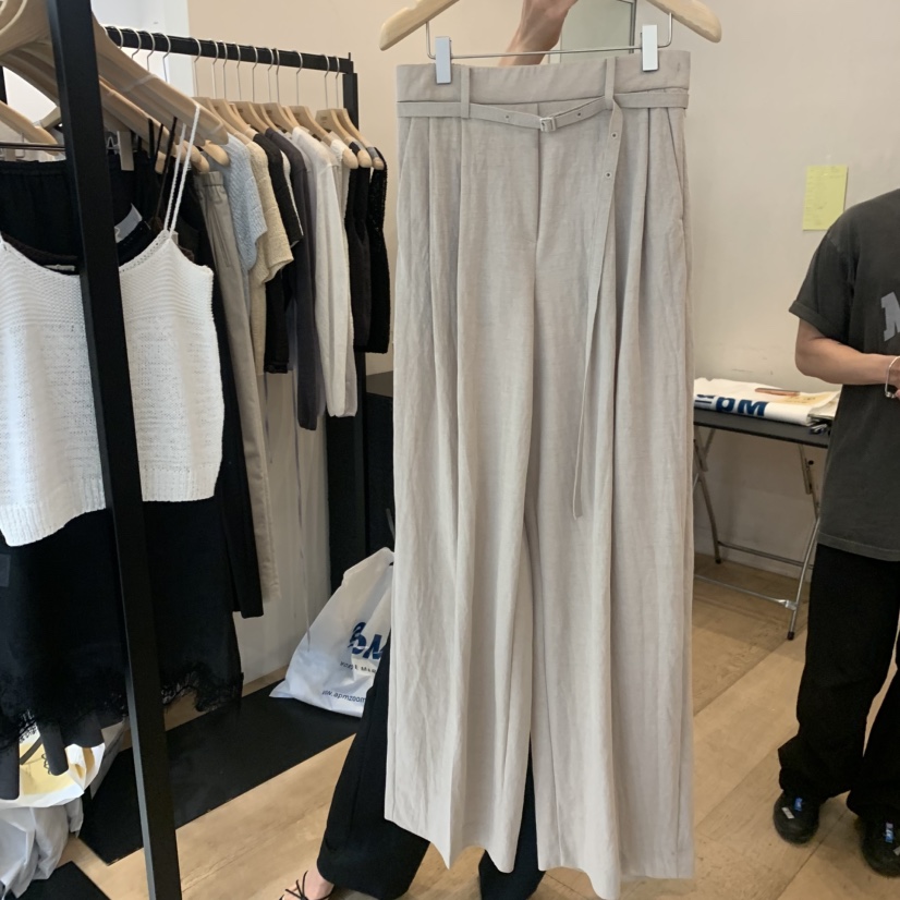 LA MAGIE FEMME東大門直郵女士新款職業時尚人氣休閑褲Lamagie Femme休閑褲圖色3