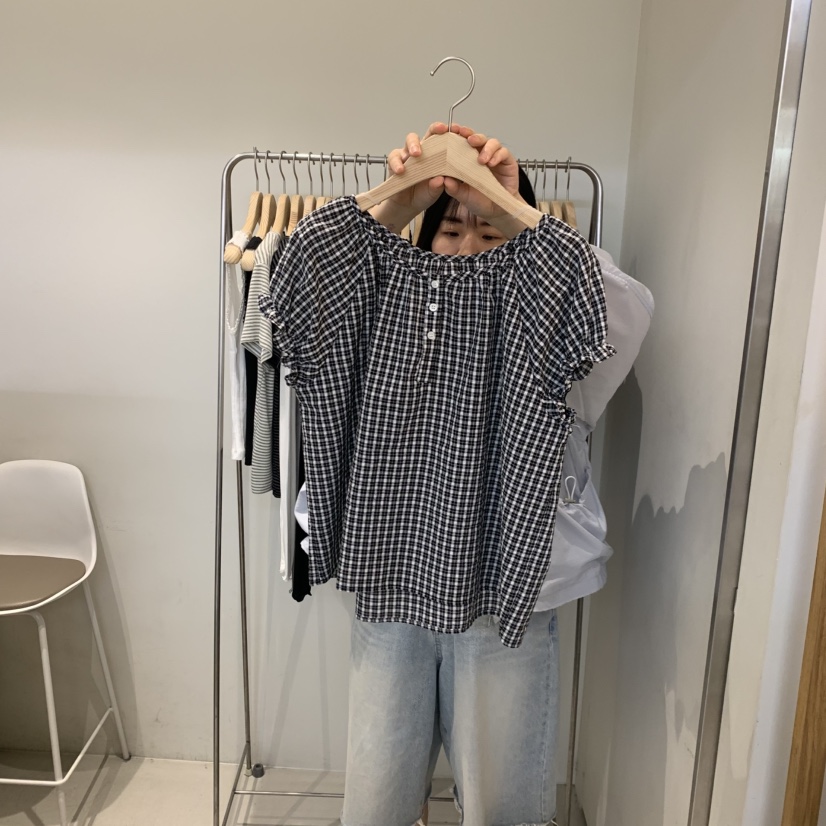 OUTRENE東大門實拍女裝新品推薦職業休閑26春夏襯衫蕾絲衫OUTRENE襯衫/蕾絲衫圖色2