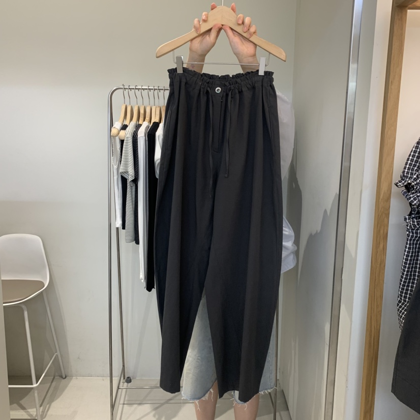 OUTRENE韓國直郵女裝新款熱賣休閑26春夏職業人氣時尚休閑褲OUTRENE休閑褲圖色2