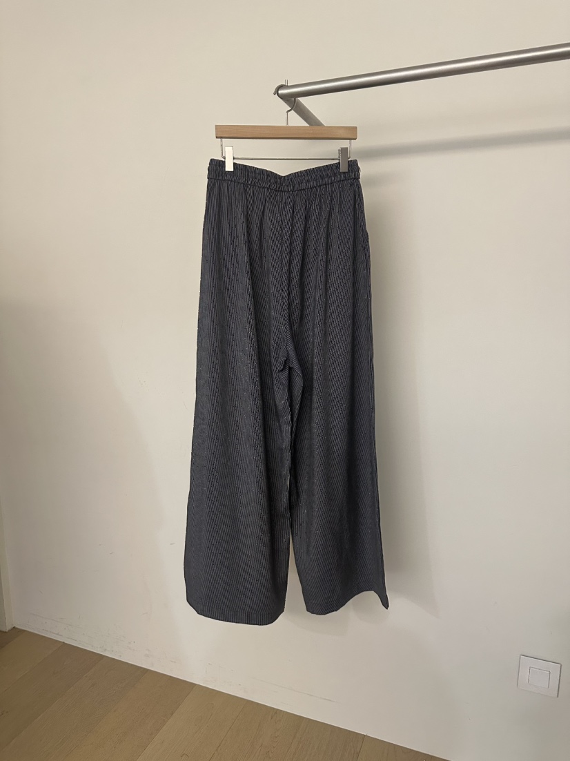 BLENDING-p韓國直郵女裝新品人氣26春夏職業時尚休閑褲條紋BLENDING-p休閑褲