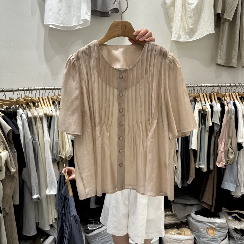 G.I-L東大門代購女裝新品熱賣人氣真品推薦休閑襯衫蕾絲衫G.I-L襯衫/蕾絲衫圖色2