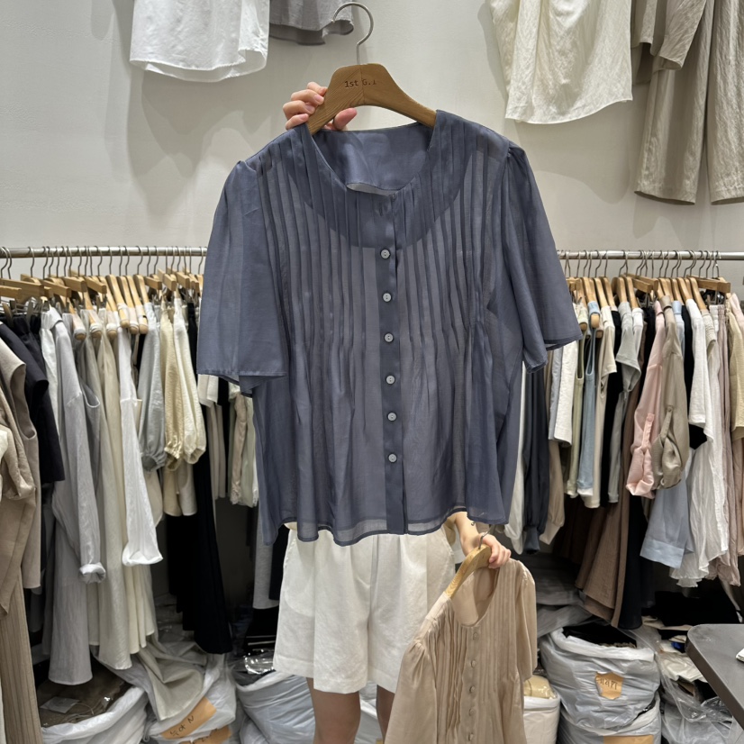 G.I-L東大門代購女裝新品熱賣人氣真品推薦休閑襯衫蕾絲衫G.I-L襯衫/蕾絲衫圖色3