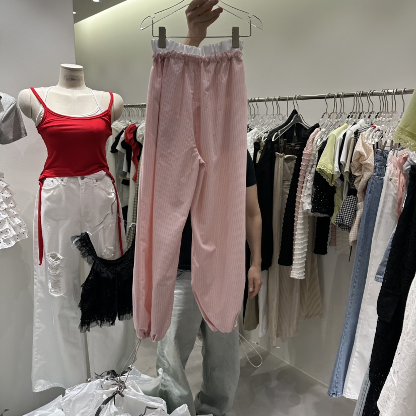 BAIE.38東大門代購女裝新款時尚人氣職業推薦休閑褲腰帶BAIE.38休閑褲