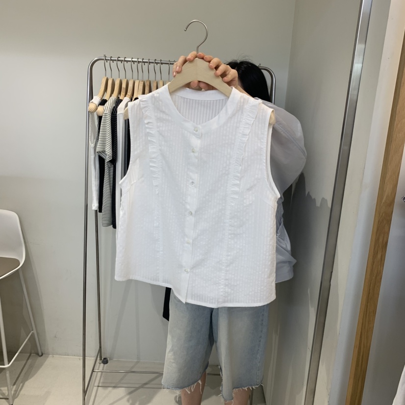 OUTRENE韓國直郵女裝新品26春夏熱賣推薦時尚真品襯衫蕾絲衫OUTRENE襯衫/蕾絲衫圖色1