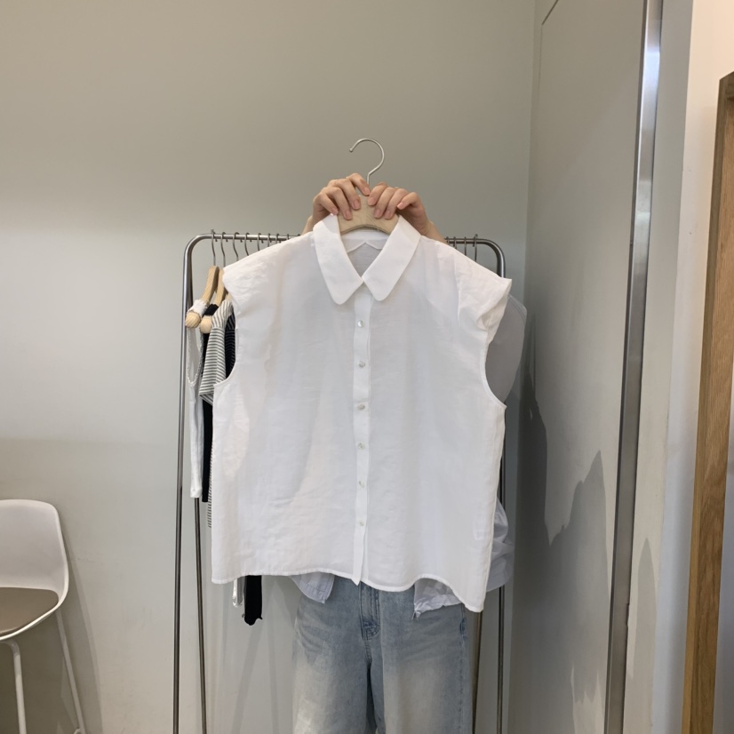 OUTRENE東大門代購女裝新品熱賣真品人氣時尚26春夏襯衫蕾絲衫OUTRENE襯衫/蕾絲衫圖色1