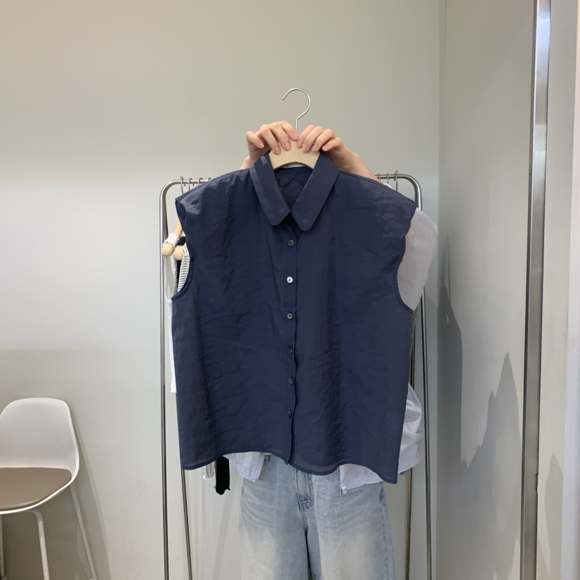 OUTRENE東大門代購女裝新品熱賣真品人氣時尚26春夏襯衫蕾絲衫OUTRENE襯衫/蕾絲衫圖色2