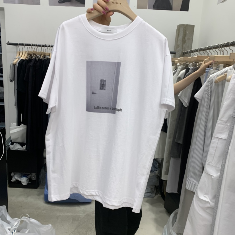 RECOVER東大門代購女士新款真品推薦休閑熱賣時尚26春夏T恤RECOVER/MOMENTT恤圖色1