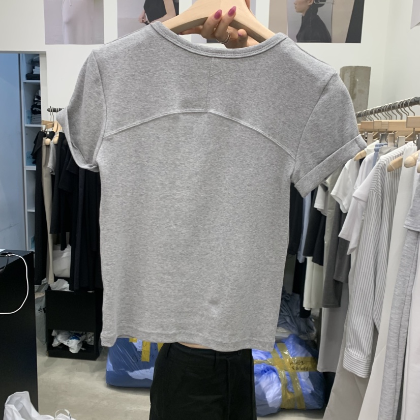 RECOVER東大門代購女士新品26春夏休閑真品時尚職業推薦T恤RECOVER/MOMENTT恤