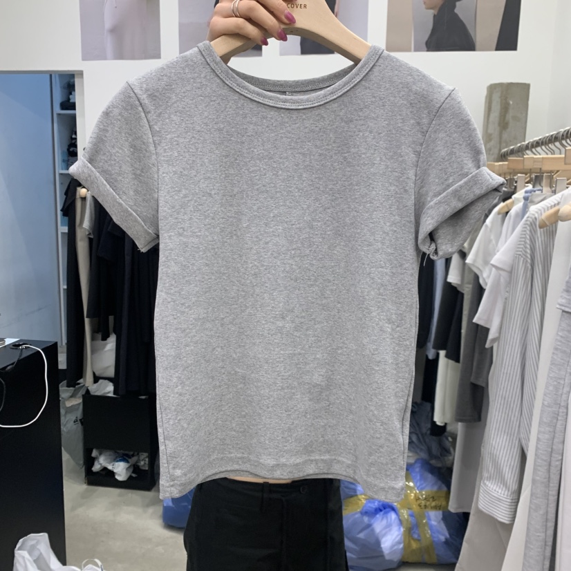 RECOVER東大門代購女士新品26春夏休閑真品時尚職業推薦T恤RECOVER/MOMENTT恤圖色1