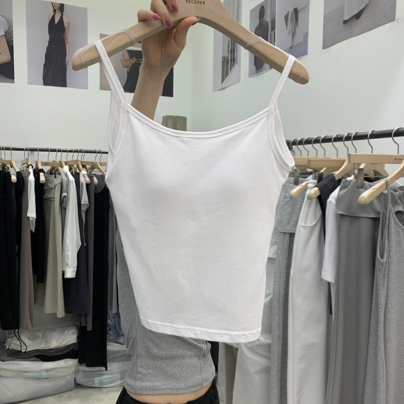 RECOVER韓國代購女士新品時尚熱賣人氣真品推薦職業吊帶背心RECOVER/MOMENT吊帶/背心圖色2
