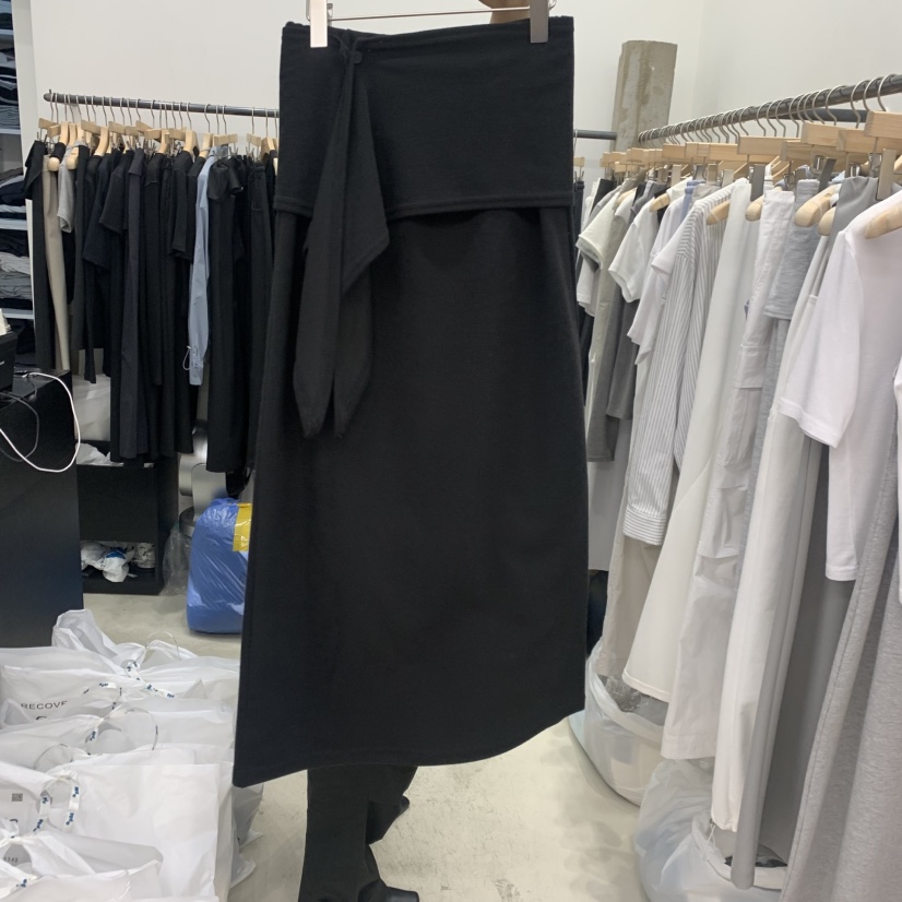 RECOVER韓國代購女裝新品時尚26春夏人氣職業真品休閑長裙RECOVER/MOMENT長裙圖色3