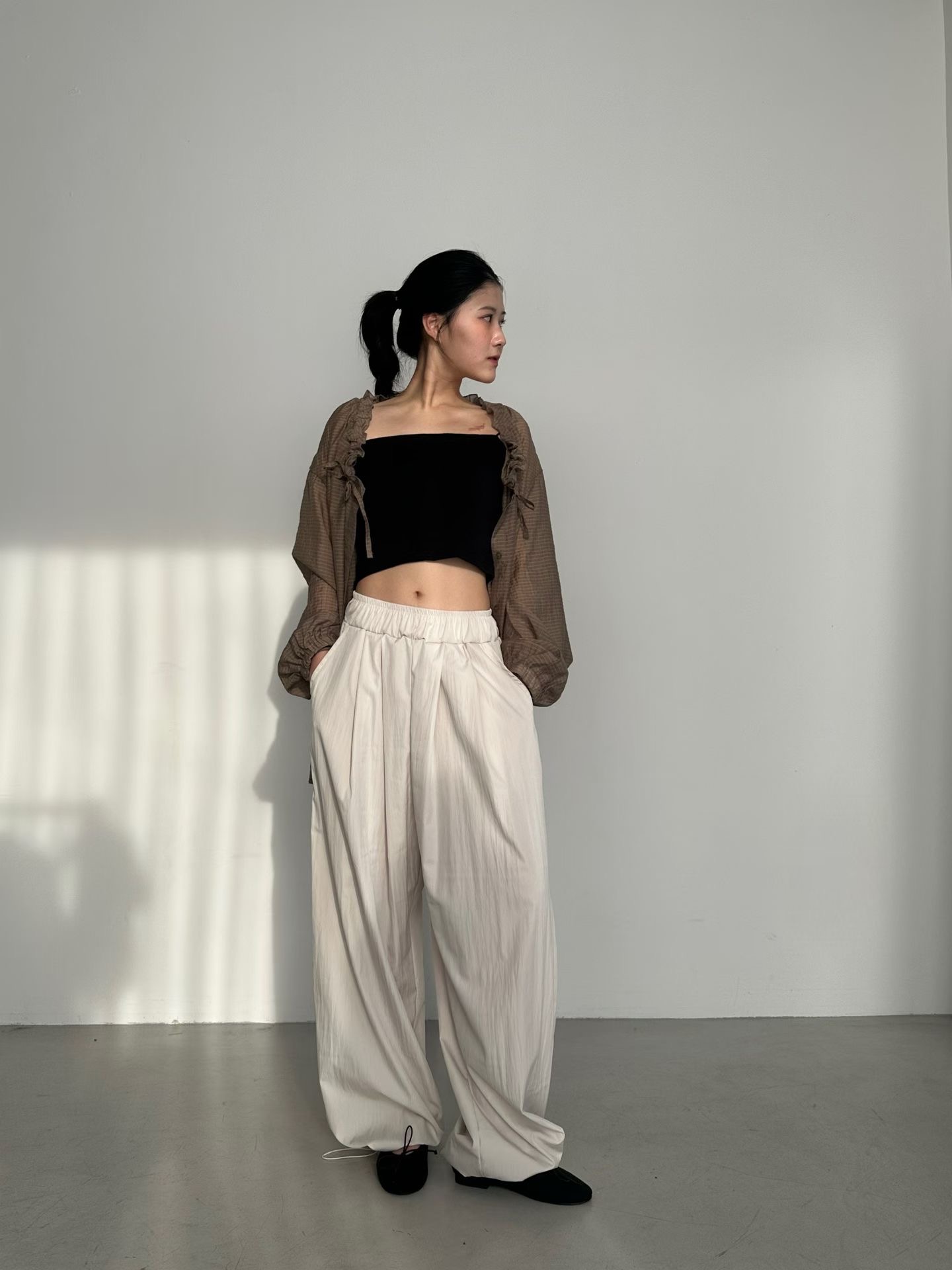 PRANA/CLOTHINK韓國直郵女士新款人氣26春夏職業襯衫蕾絲衫PRANA/CLOTHINK襯衫/蕾絲衫