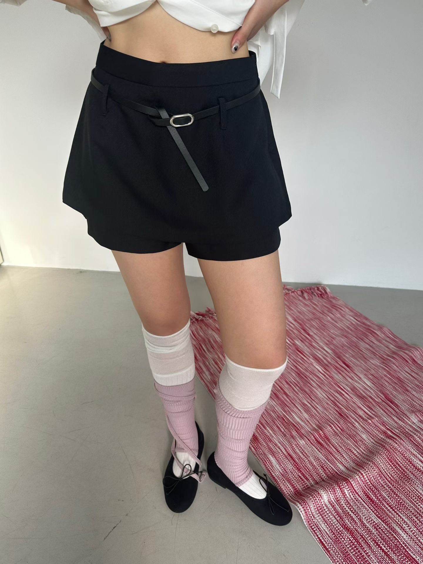 PRANA/CLOTHINK韓國東大門直郵女裝新品職業裙褲不含腰帶PRANA/CLOTHINK裙褲圖色1