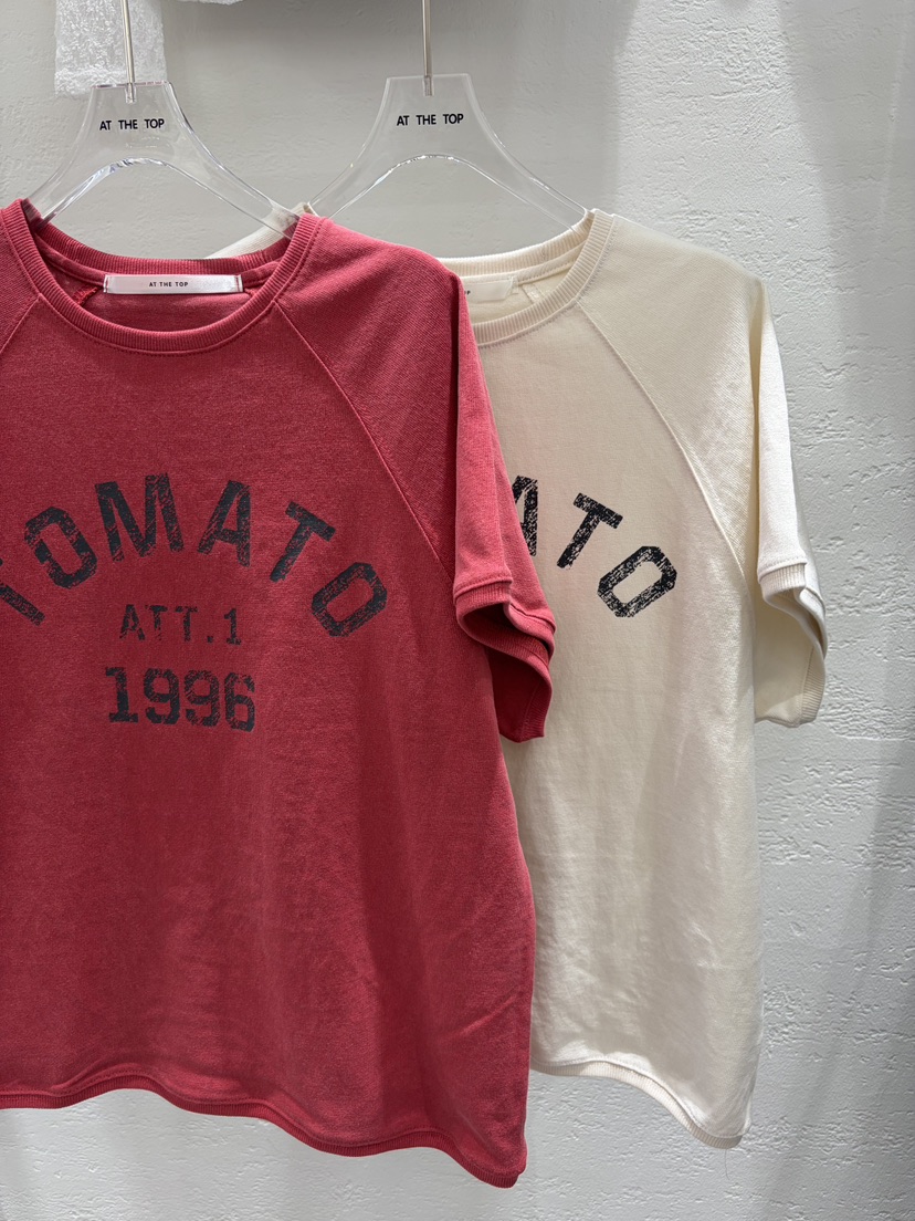 AT THE TOP韓國直郵女裝新款推薦職業26春夏26夏季人氣T恤AT THE TOPT恤