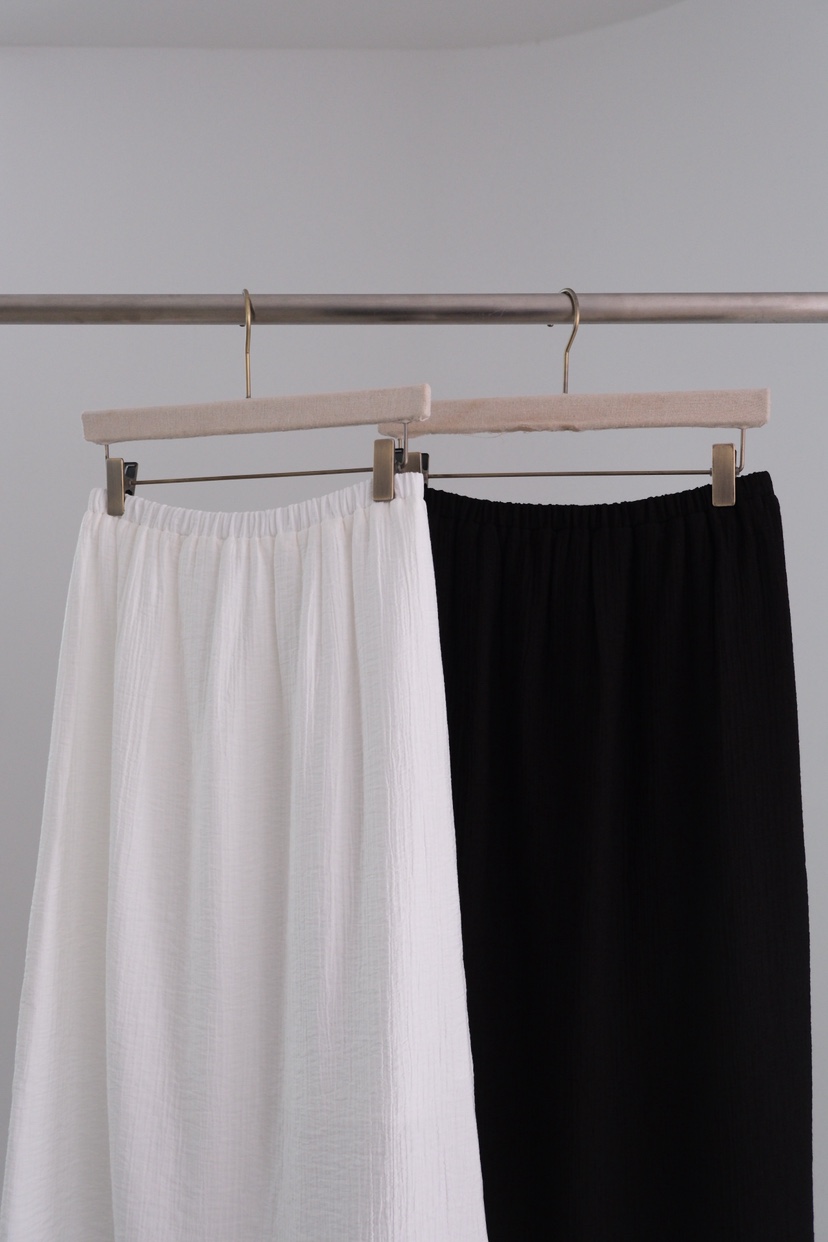 SORBET/FLAT WHITE韓國代購女裝新品休閑26春夏熱賣長裙SORBET/FLAT WHITE長裙