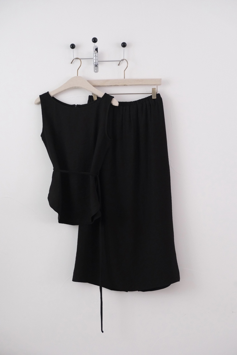 SORBET/FLAT WHITE韓國代購女裝新品休閑26春夏熱賣長裙SORBET/FLAT WHITE長裙