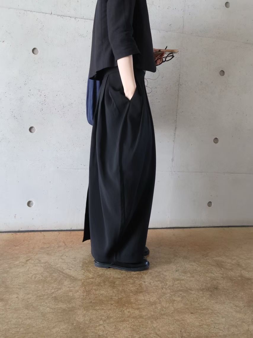 PRANA/CLOTHINK韓國東大門代購女裝新款26夏季時尚長裙褶裙PRANA/CLOTHINK長裙