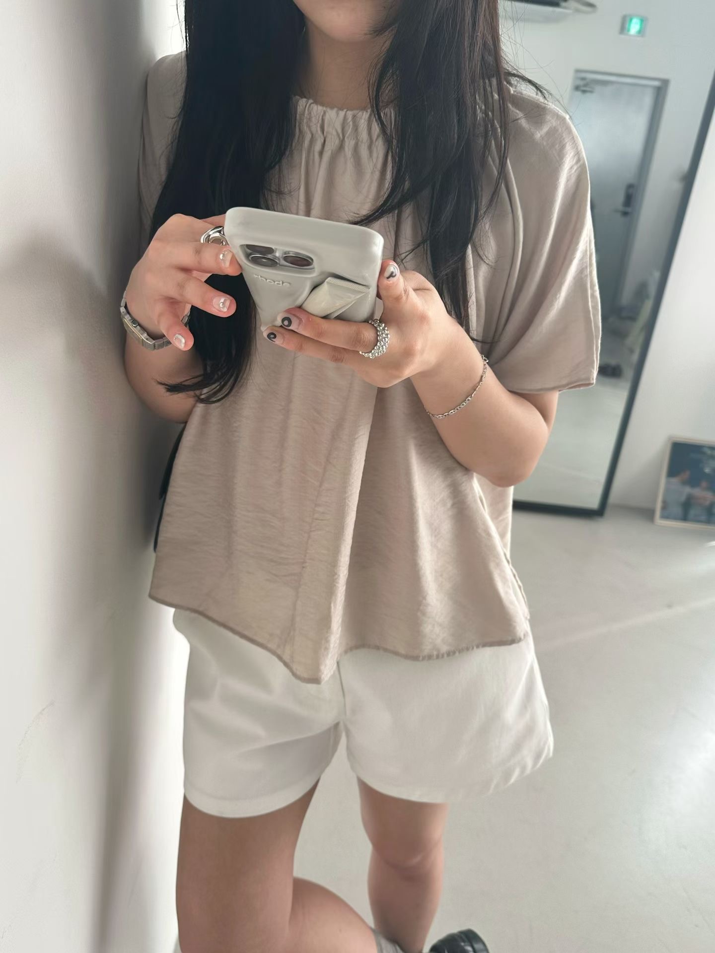 PRANA/CLOTHINK東大門實拍女士新品熱賣人氣職業襯衫蕾絲衫PRANA/CLOTHINK襯衫/蕾絲衫圖色2