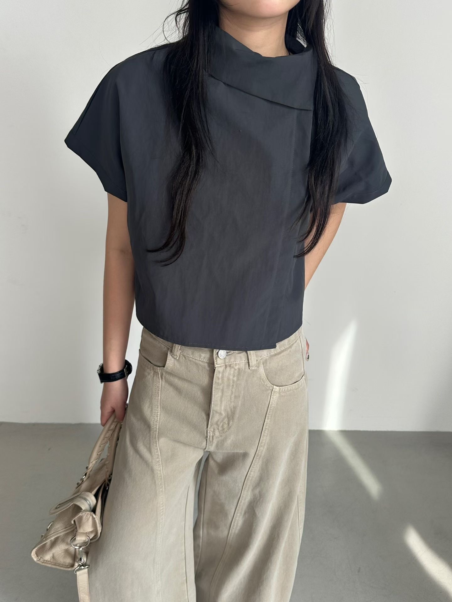 PRANA/CLOTHINK東大門實拍女裝新款職業推薦26春夏襯衫蕾絲衫PRANA/CLOTHINK襯衫/蕾絲衫圖色3