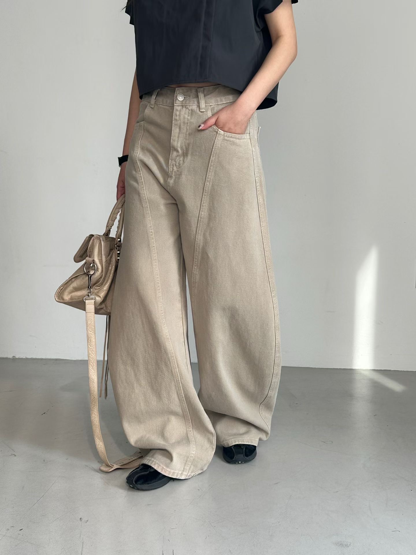 PRANA/CLOTHINK東大門實拍韓國女裝新品推薦26夏季牛仔褲PRANA/CLOTHINK牛仔褲