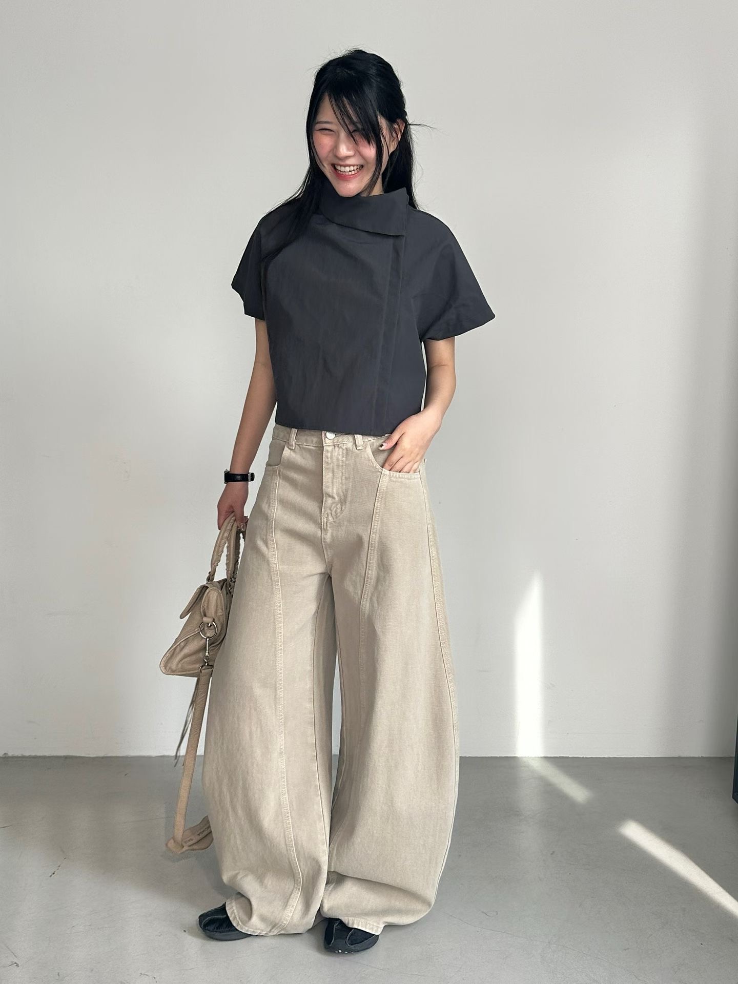 PRANA/CLOTHINK東大門實拍韓國女裝新品推薦26夏季牛仔褲PRANA/CLOTHINK牛仔褲