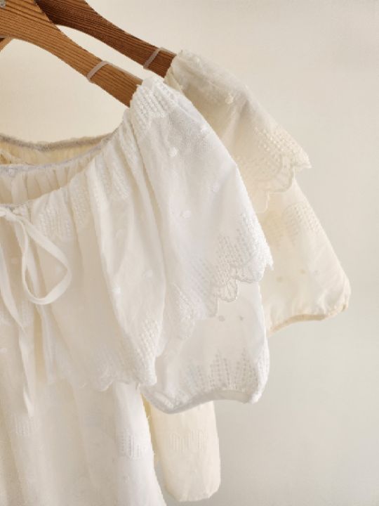 FEMME韓國直郵實拍女士新款職業時尚休閑襯衫蕾絲衫蕾絲緞FEMME襯衫/蕾絲衫