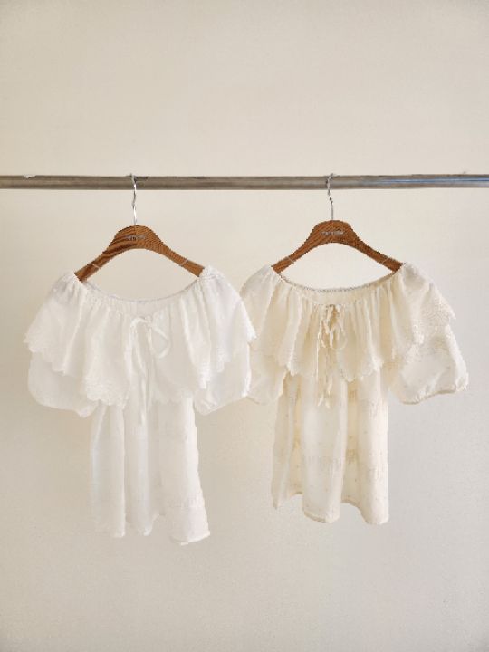 FEMME韓國直郵實拍女士新款職業時尚休閑襯衫蕾絲衫蕾絲緞FEMME襯衫/蕾絲衫