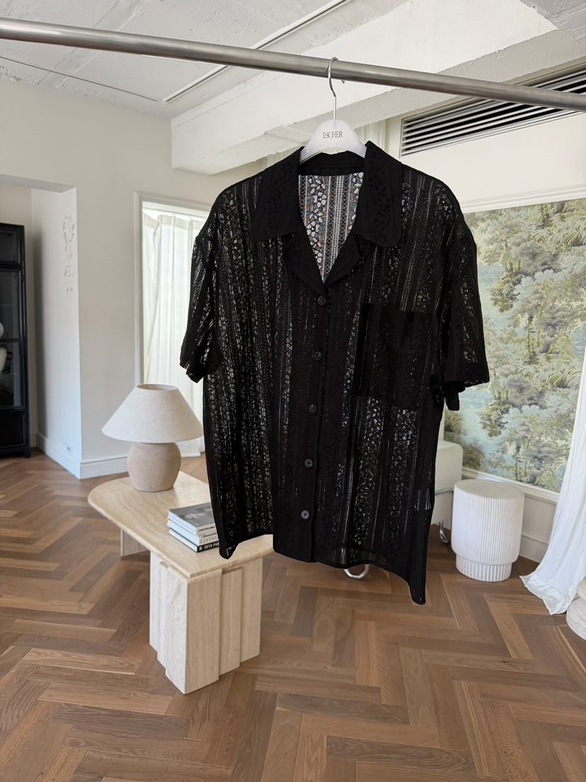 ESCHER韓國直郵女士新品推薦人氣熱賣26夏季26春夏襯衫蕾絲衫ESCHER襯衫/蕾絲衫圖色3