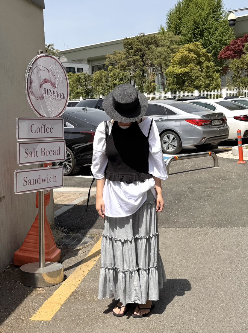 THE LINE-Q韓國直郵女裝新款人氣休閑熱賣26春夏26夏季長裙THE LINE-Q長裙