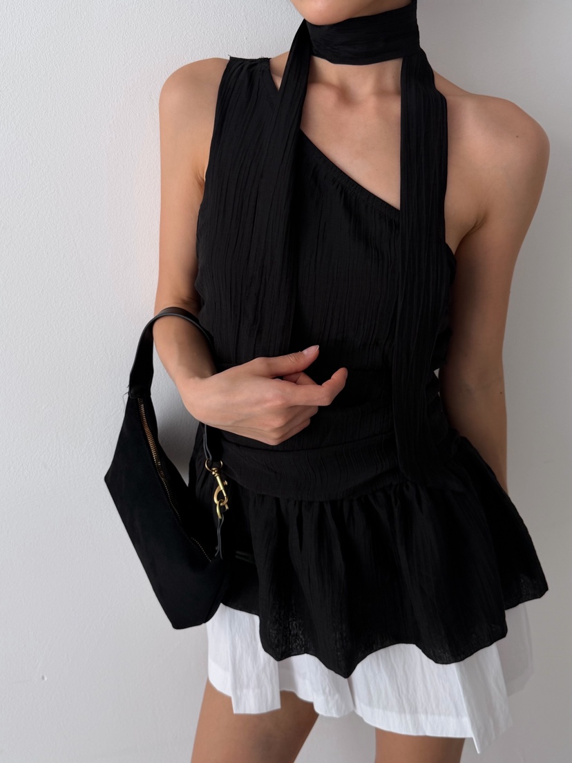 바츠韓國直郵女士新款熱賣職業休閑26夏季吊帶背心含脖帶Vatz吊帶/背心