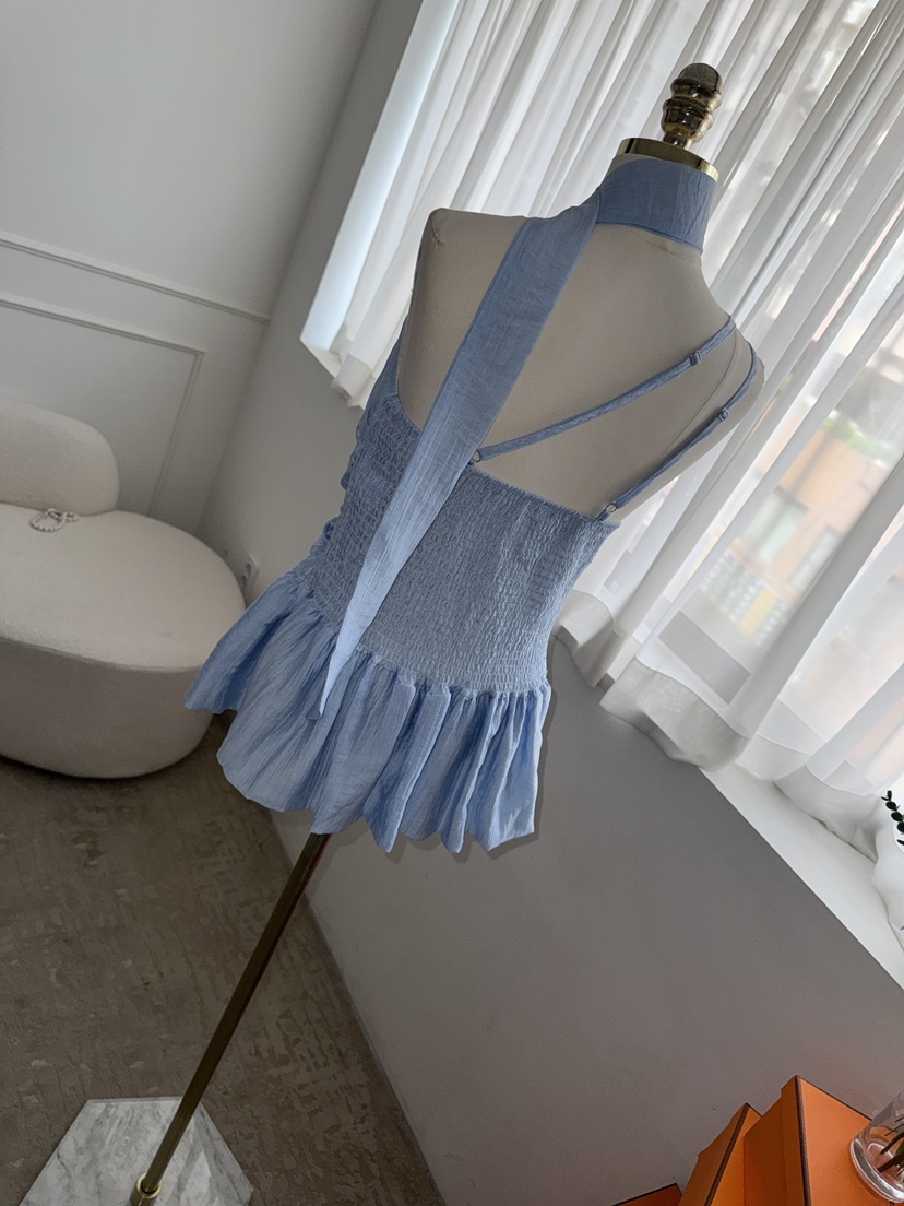 바츠韓國直郵女士新款熱賣職業休閑26夏季吊帶背心含脖帶Vatz吊帶/背心