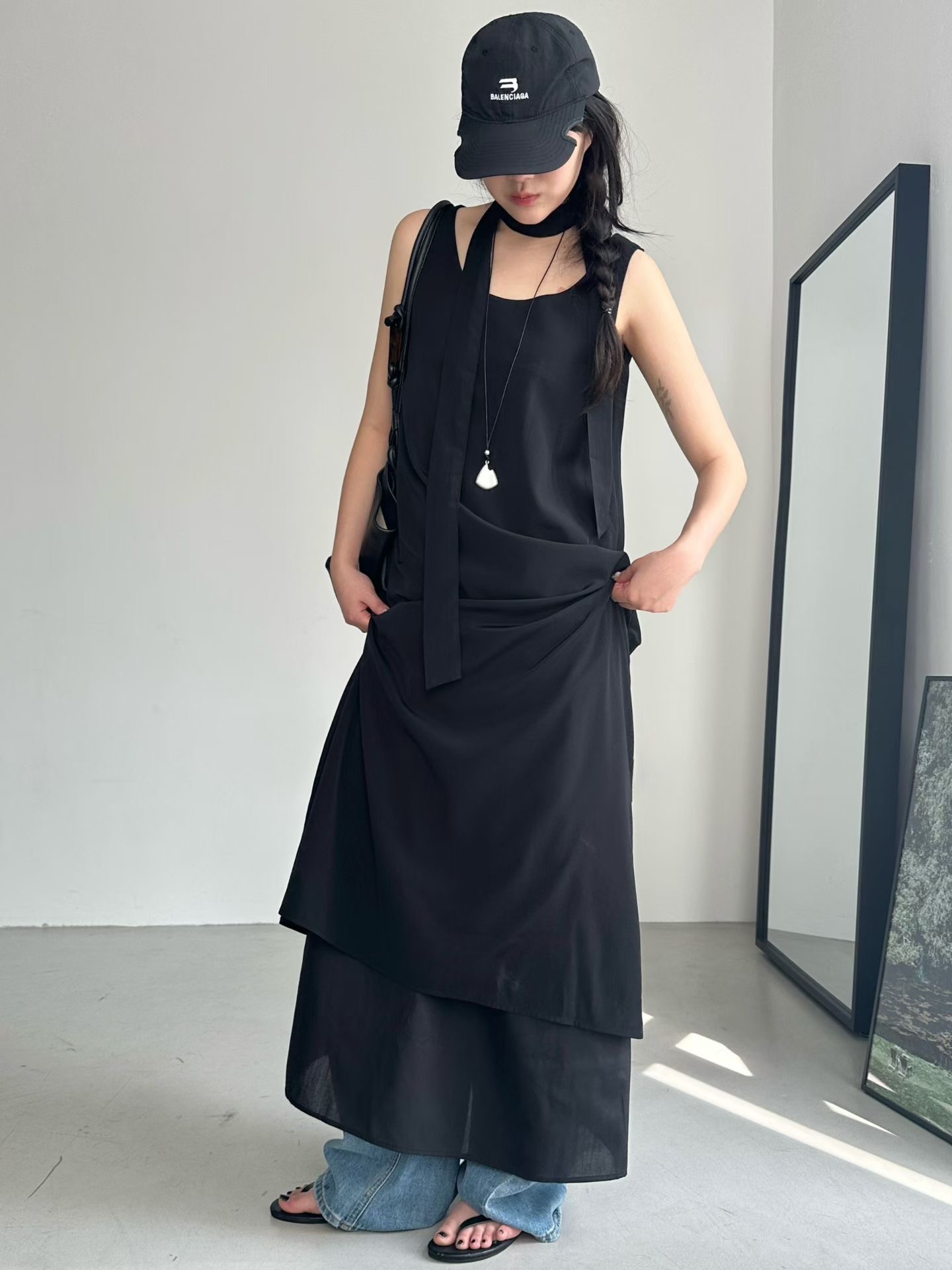 PRANA/CLOTHINK韓國代購女士新款熱賣真品連衣裙不含配飾PRANA/CLOTHINK連衣裙圖色2