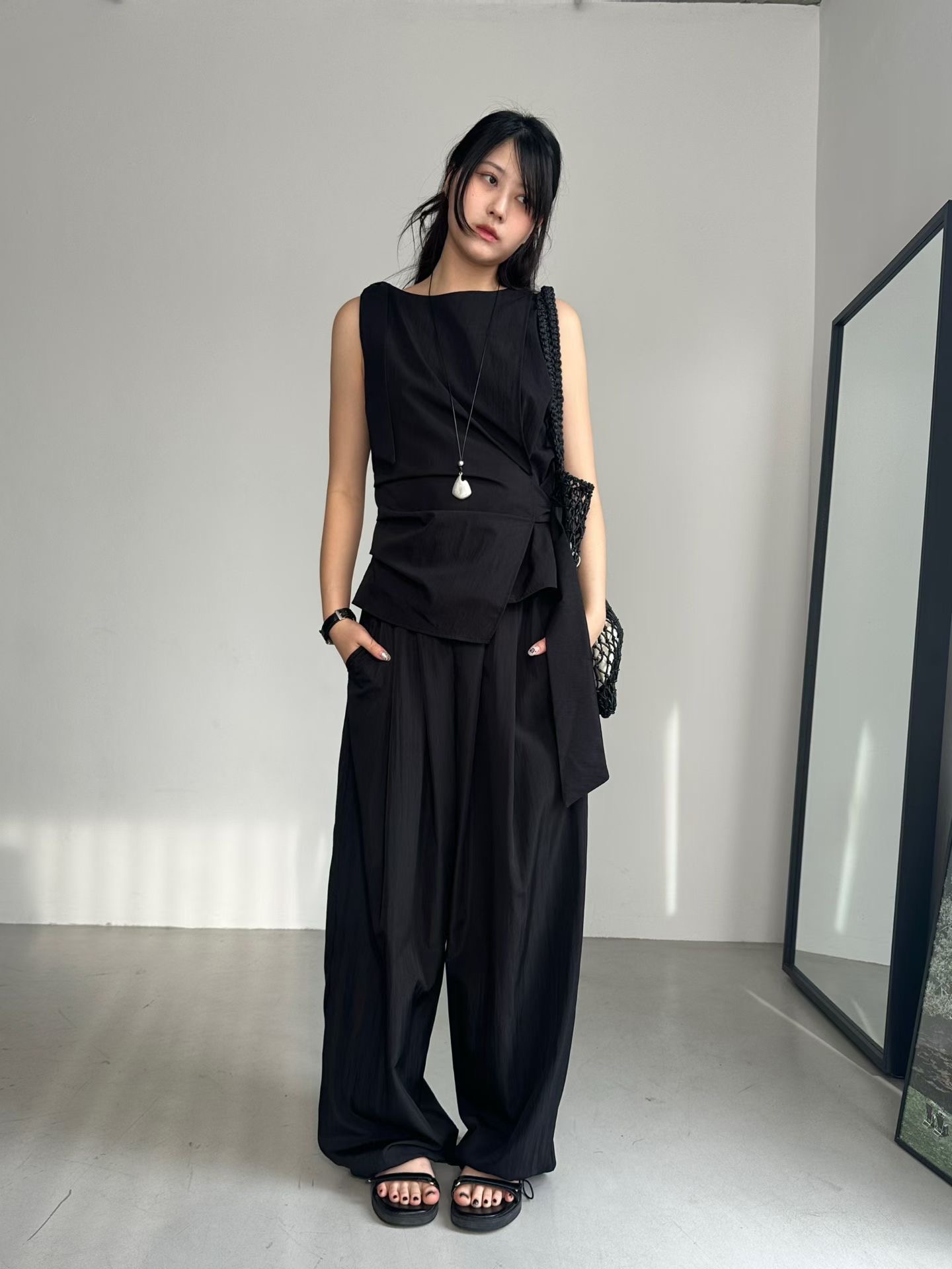 PRANA/CLOTHINK韓國直郵實拍女士新品熱賣26夏季襯衫蕾絲衫PRANA/CLOTHINK襯衫/蕾絲衫圖色2