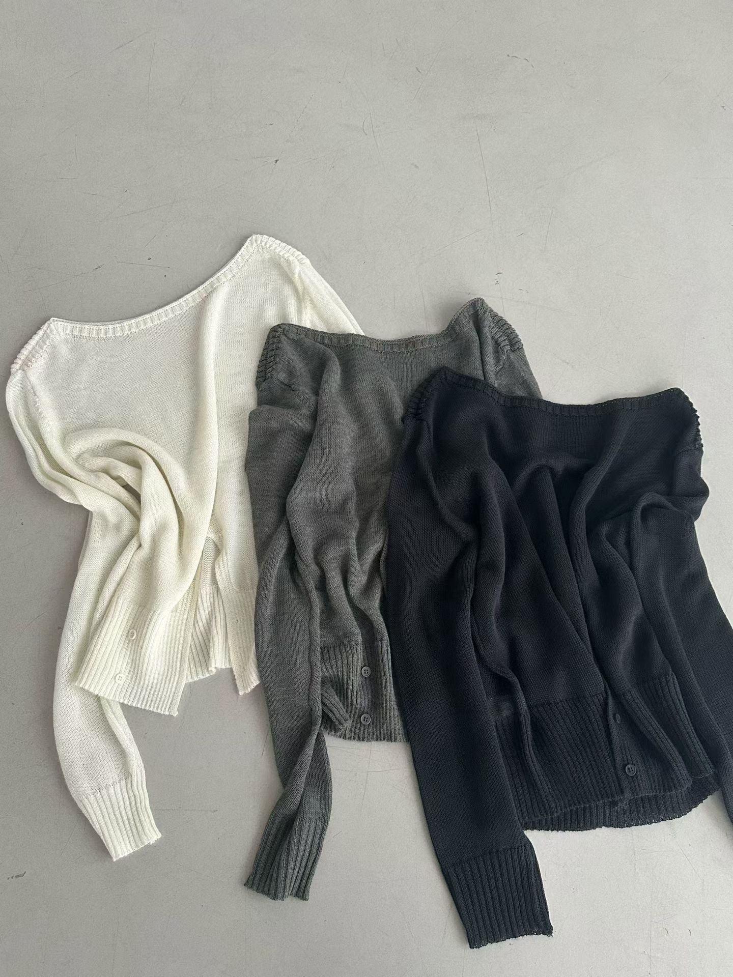 PRANA/CLOTHINK韓國東大門代購女裝新款推薦針織衫不含內搭PRANA/CLOTHINK針織衫圖色2左二色