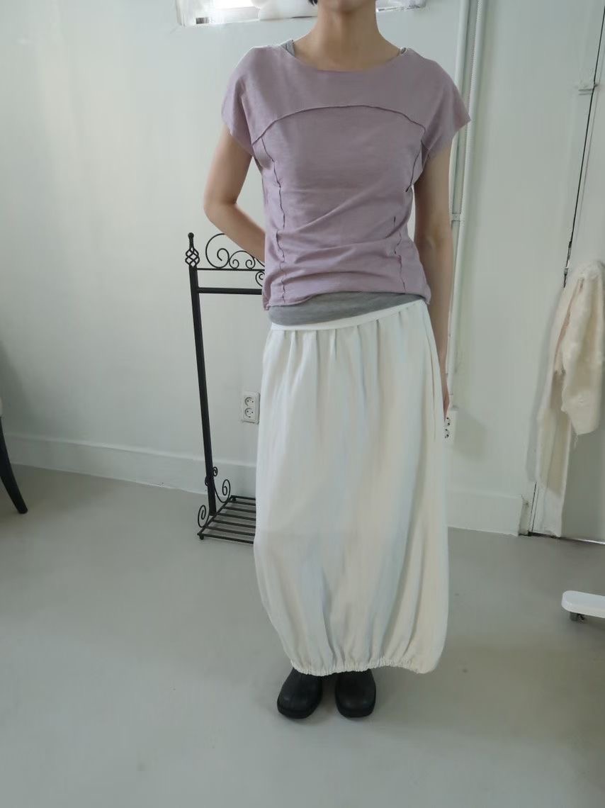 PRANA/CLOTHINK韓國直郵女士新款時尚休閑職業26夏季長裙PRANA/CLOTHINK長裙圖色2