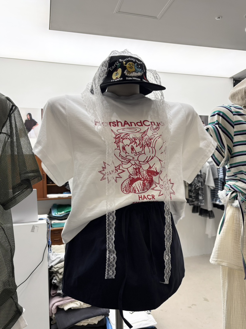 INTHEEND東大門直郵女士新品熱賣時尚26春夏真品裙褲棉質INTHEEND裙褲