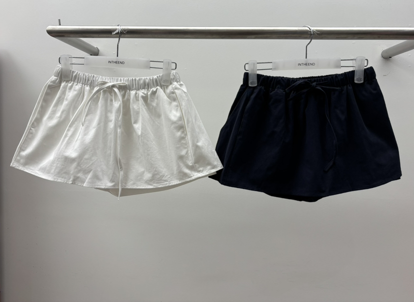 INTHEEND東大門直郵女士新品熱賣時尚26春夏真品裙褲棉質INTHEEND裙褲