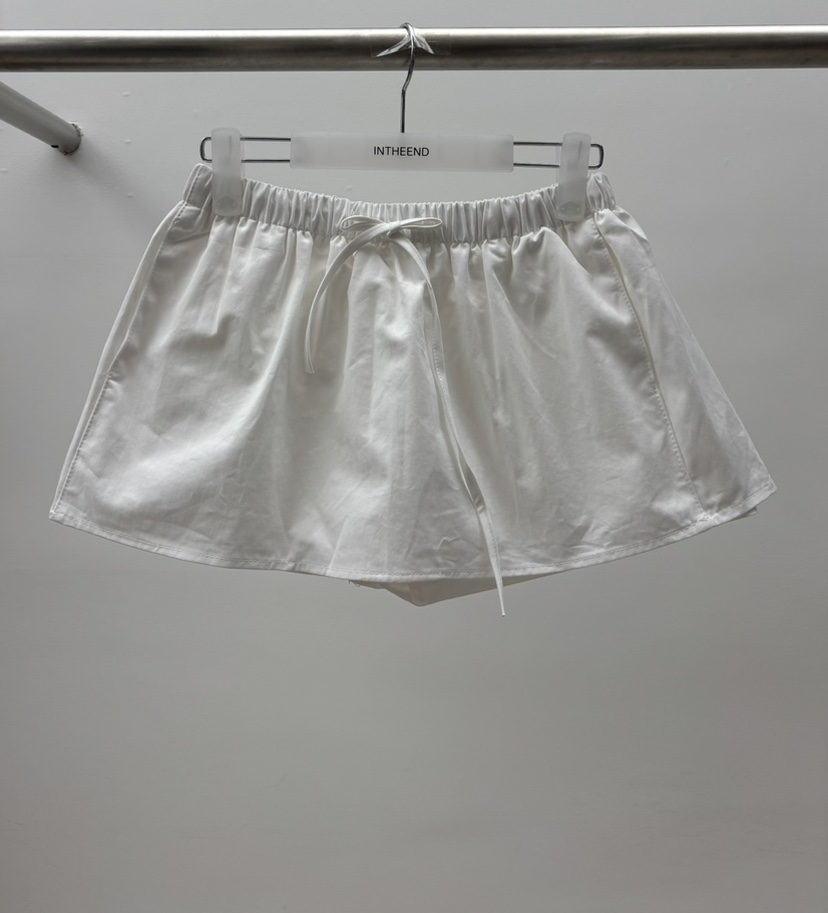 INTHEEND東大門直郵女士新品熱賣時尚26春夏真品裙褲棉質INTHEEND裙褲圖色1