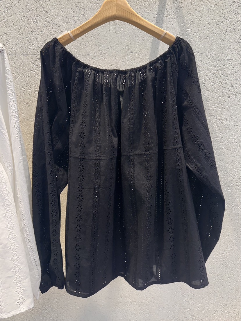 THE LINE-Q韓國代購女裝新品26夏季人氣襯衫蕾絲衫刺繡THE LINE-Q襯衫/蕾絲衫