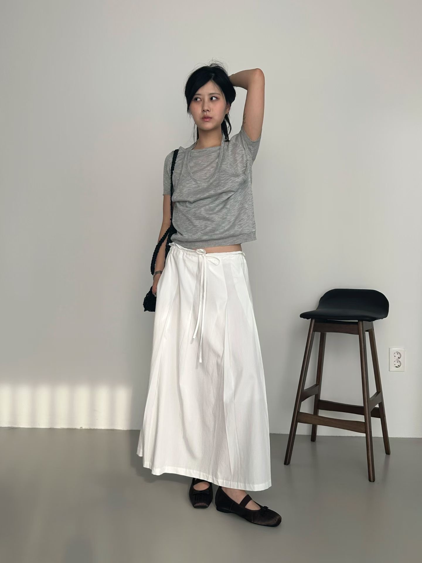 PRANA/CLOTHINK東大門直郵女裝新款休閑推薦針織衫假兩件PRANA/CLOTHINK針織衫圖色2