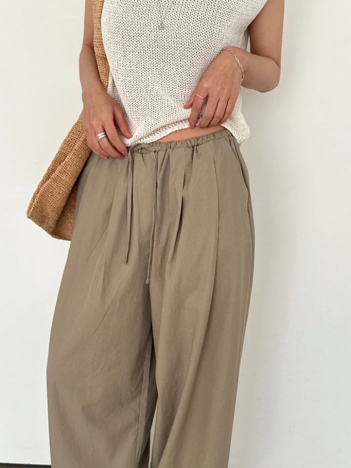 KOMOREBI東大門實拍韓國女裝新品休閑熱賣推薦職業休閑褲KOMOREBI休閑褲