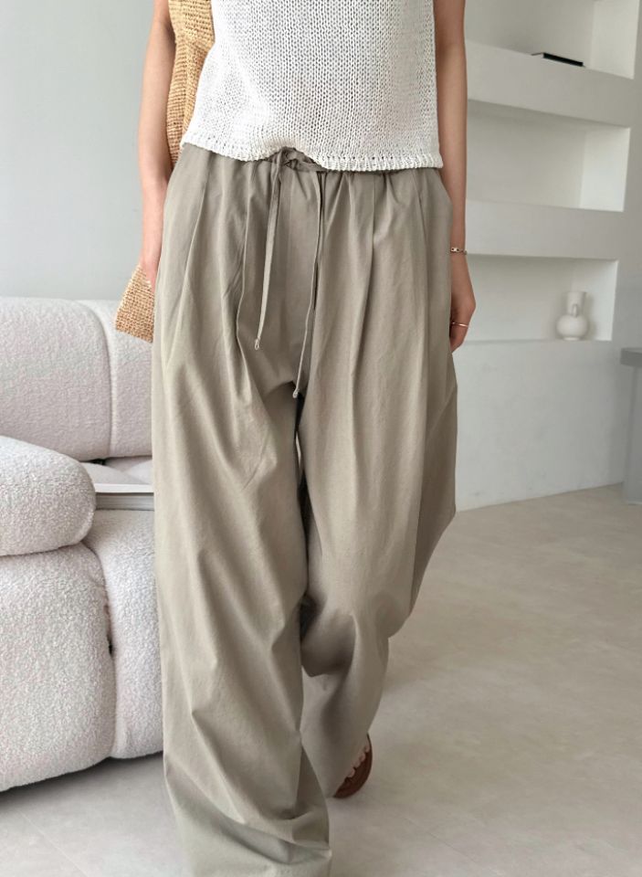 KOMOREBI東大門實拍韓國女裝新品休閑熱賣推薦職業休閑褲KOMOREBI休閑褲