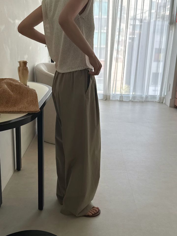 KOMOREBI東大門實拍韓國女裝新品休閑熱賣推薦職業休閑褲KOMOREBI休閑褲