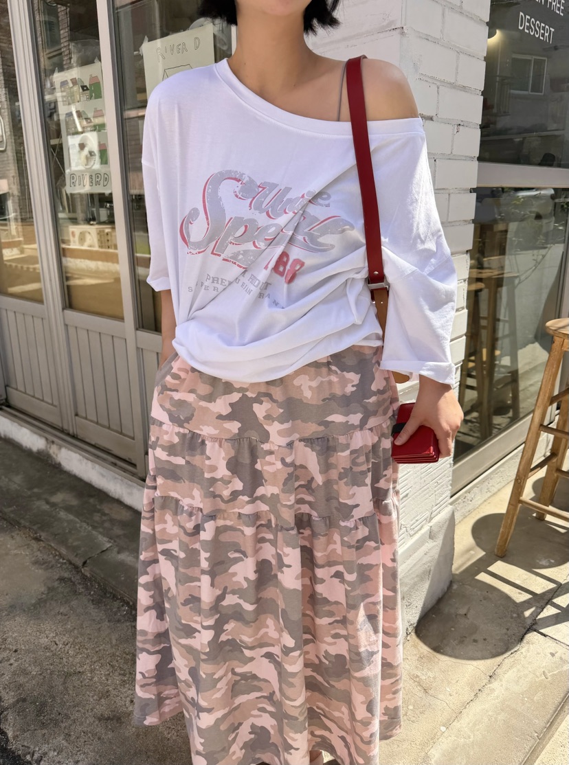 THE LINE-Q東大門代購女裝新款休閑推薦26春夏時尚長裙THE LINE-Q長裙