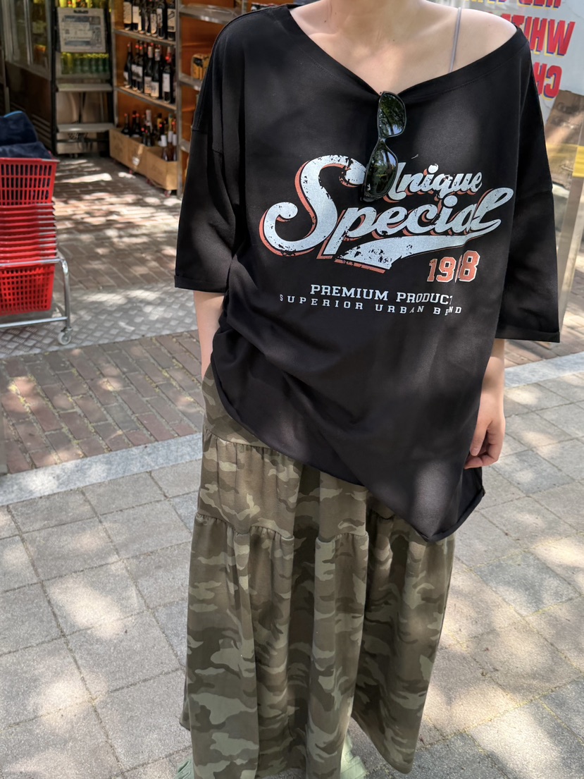 THE LINE-Q東大門代購女裝新款休閑推薦26春夏時尚長裙THE LINE-Q長裙