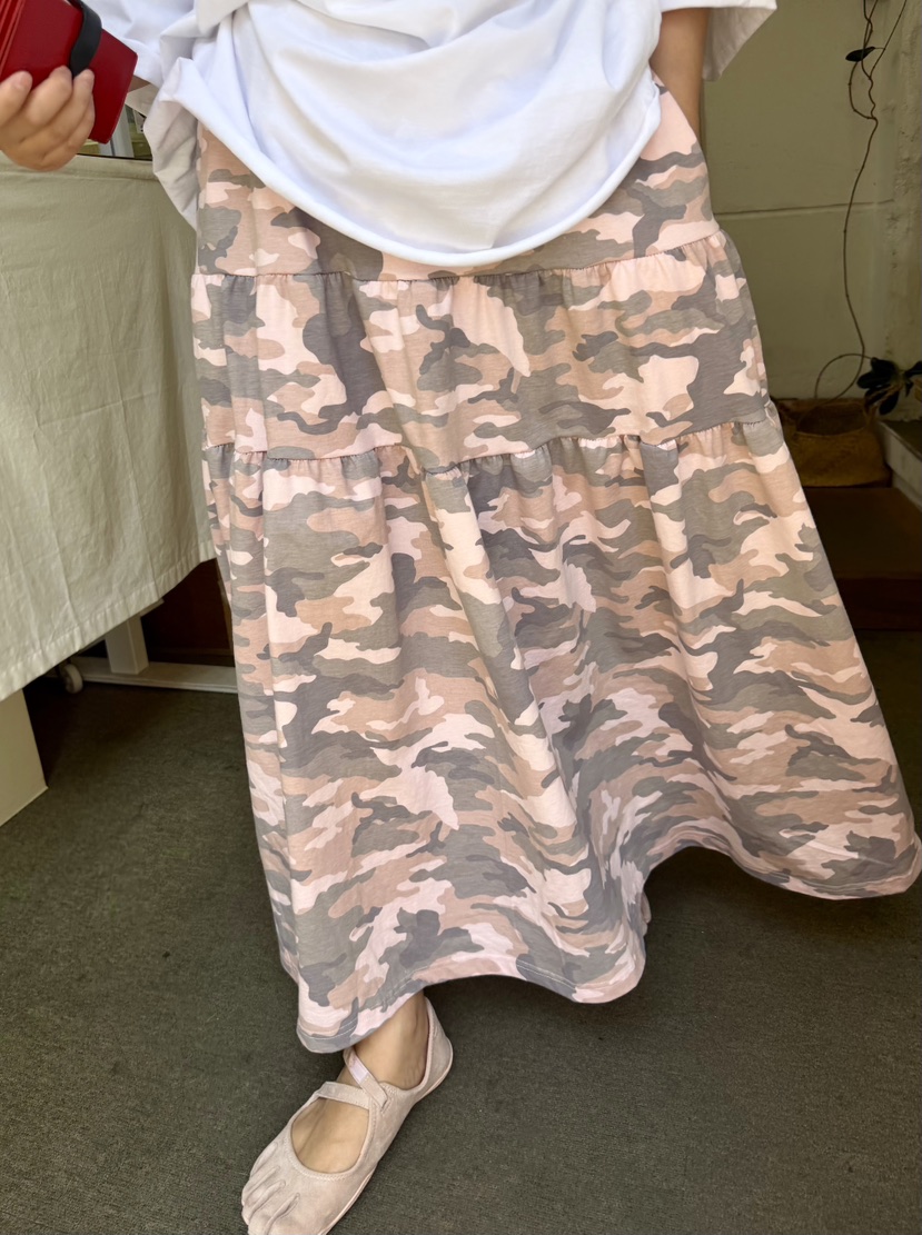 THE LINE-Q東大門代購女裝新款休閑推薦26春夏時尚長裙THE LINE-Q長裙圖色1